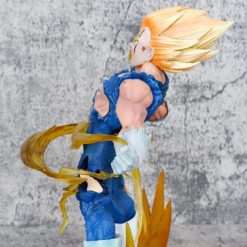 25.5Cm Dragon Ball Figuren Vegeta Anime Figuur Gk Standbeeld Beeldje Pvc Model Collectie Kamer Pop Ornament Decora Bureau Speelgoed gift