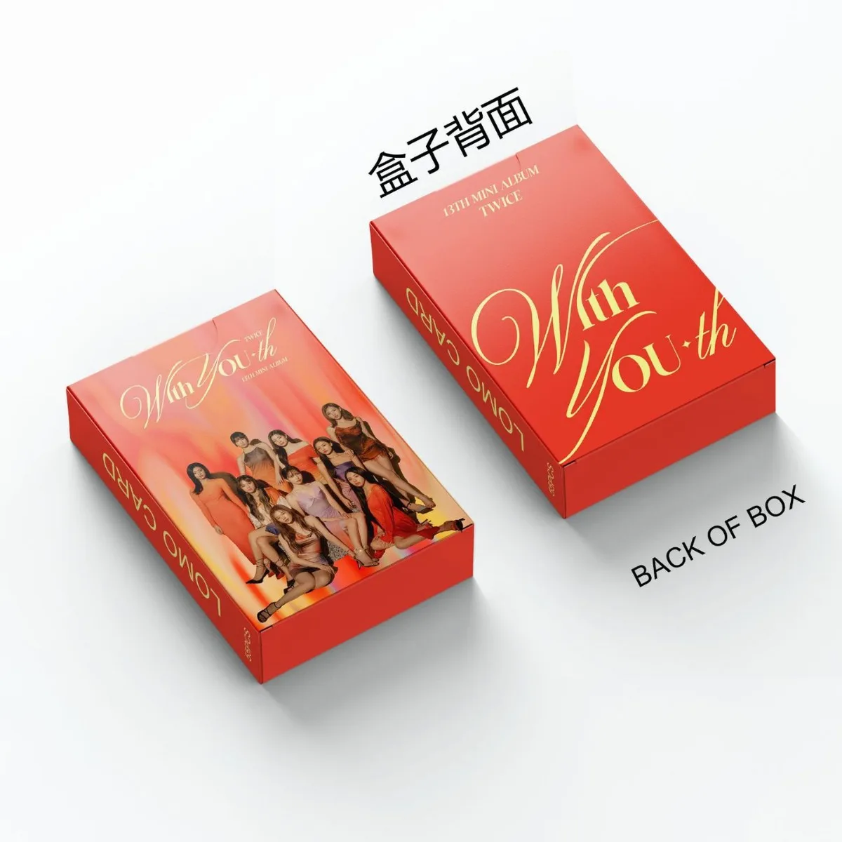 K-POP twice 13th mini album With YOU-th LOMO card postcard photocard image 4