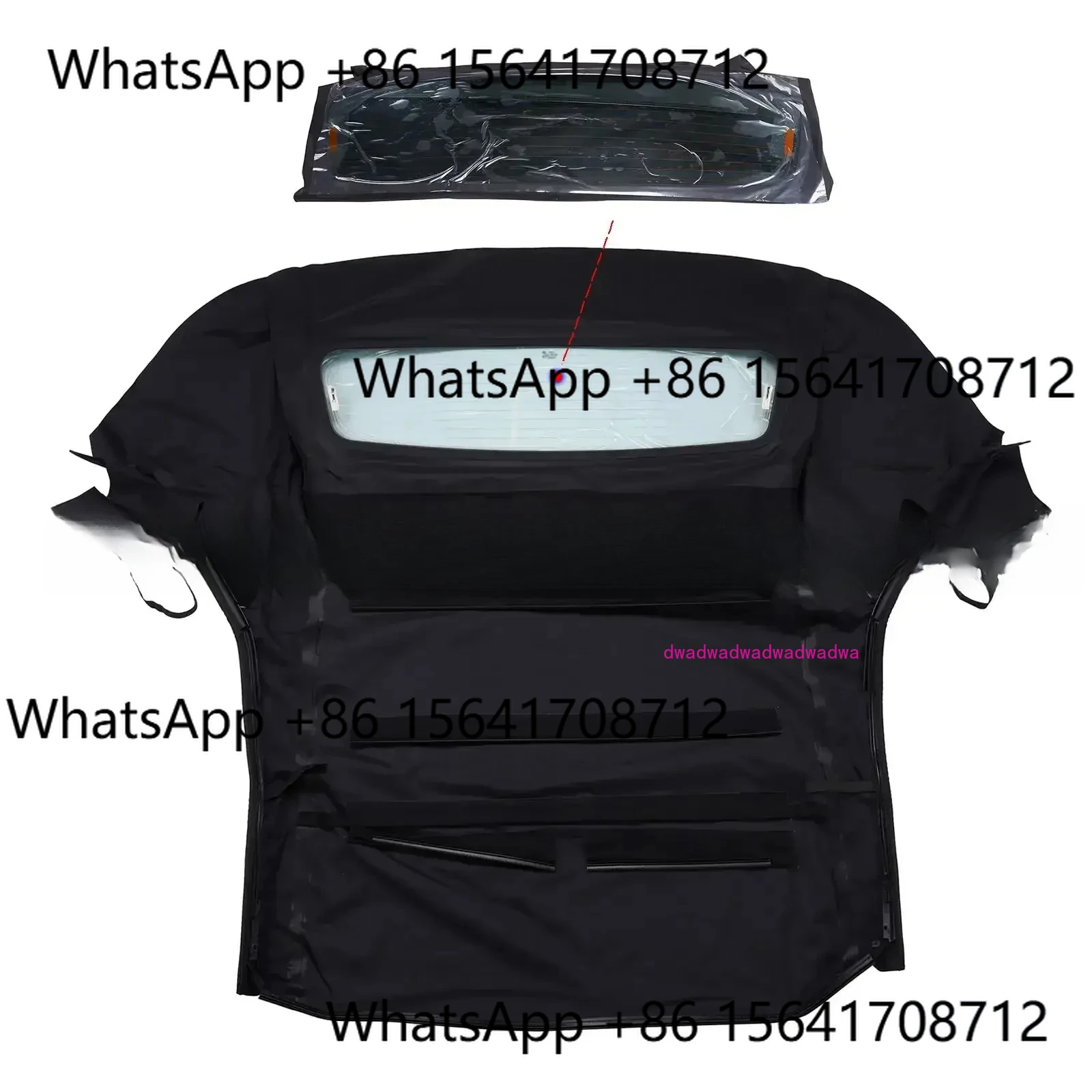 

Peiqi AP03 для Ford Mustang 2005-2014 гг., мягкая верхняя часть с подогревом стекла, черное