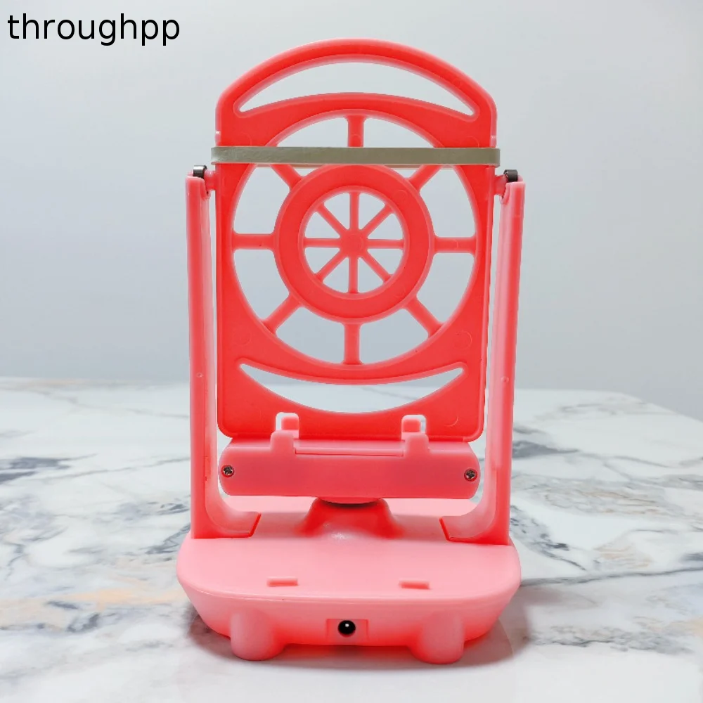 Plastic Desk Walking Swing Bracket Automatic Device Silent Desktop Phone Stand Bearing Type Portable Phone Holder Pedometer