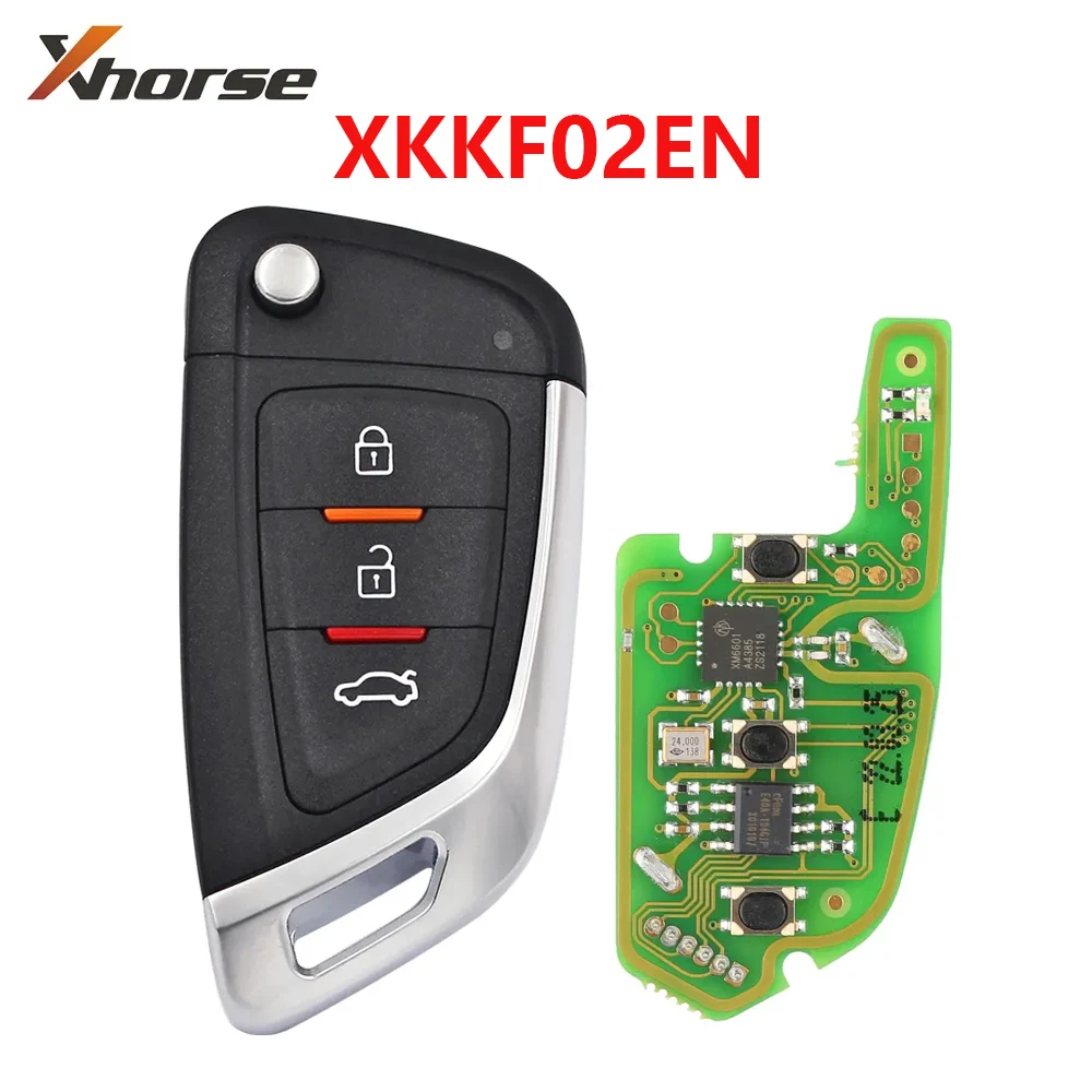 

XHORSE XKKF02EN VVDI Universal Remote Car Key 3 Buttons For VVDI Key Tool/VVDI2