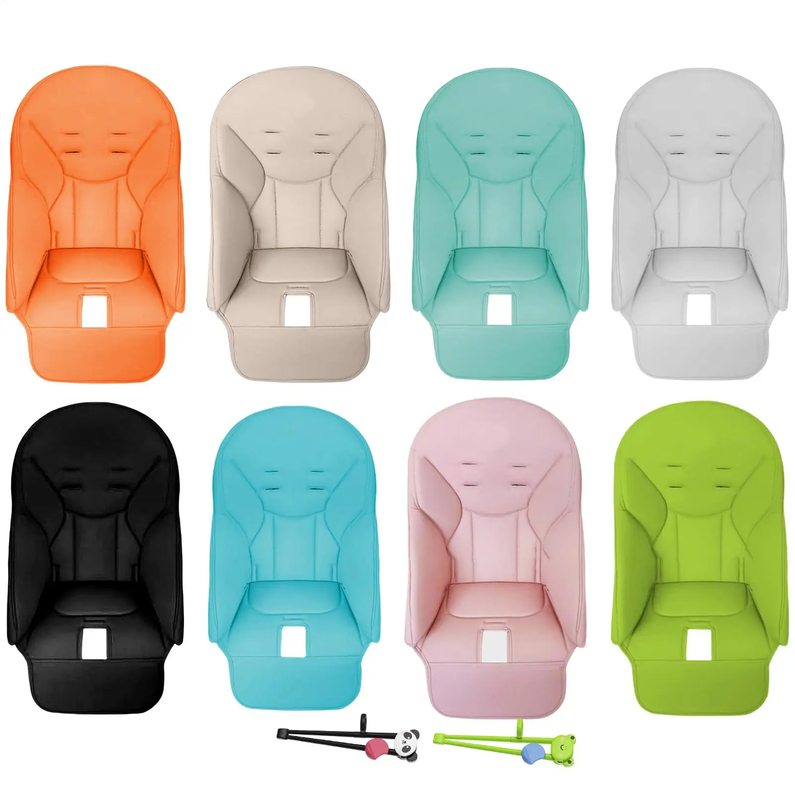 Baby Foldable chair Cover PU Leather Travel Home Dining chair cover seat Seat Case For PegPerego for Siesta Zero3 for Baoneo