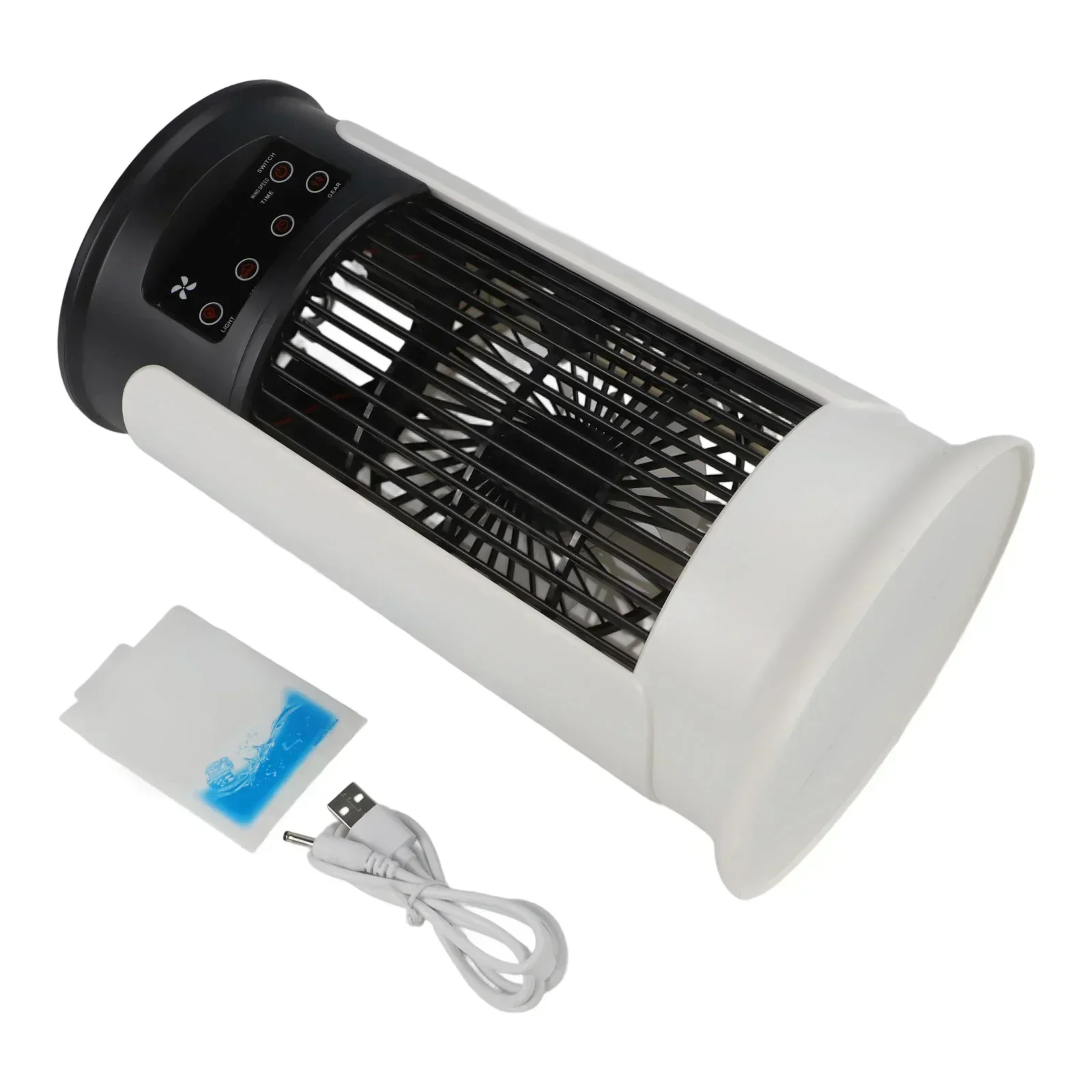 

Вентилятор для распыления Башенный вентилятор Белый мобильный вентилятор для кондиционирования воздуха 6-часовой таймер Регулируемый поток воздуха Эффективная распыление