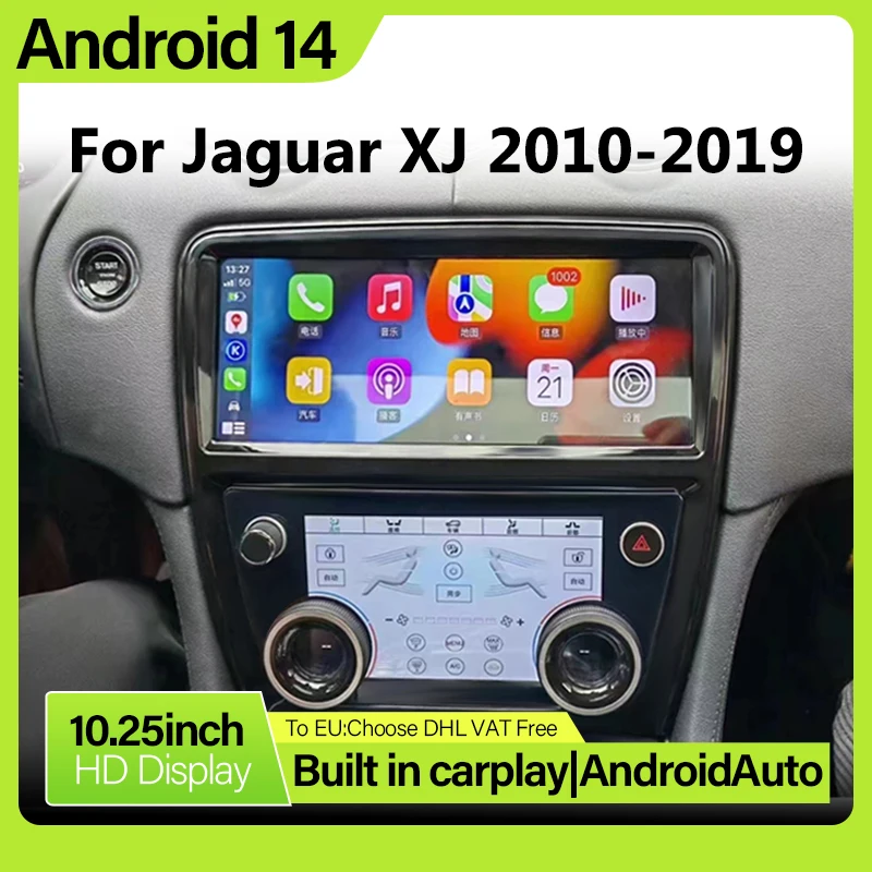 

Android AUTO Car Radio For Jaguar XJ 2010-2019 2DIN Car Play Wireless Carplay Auto Navigation Multimedia Player GPS