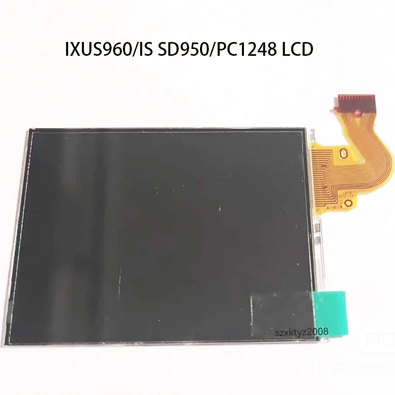 

New For Canon IXUS960 IS SD950 PC1248 LCD Screen without Backlight Camera Repair Parts