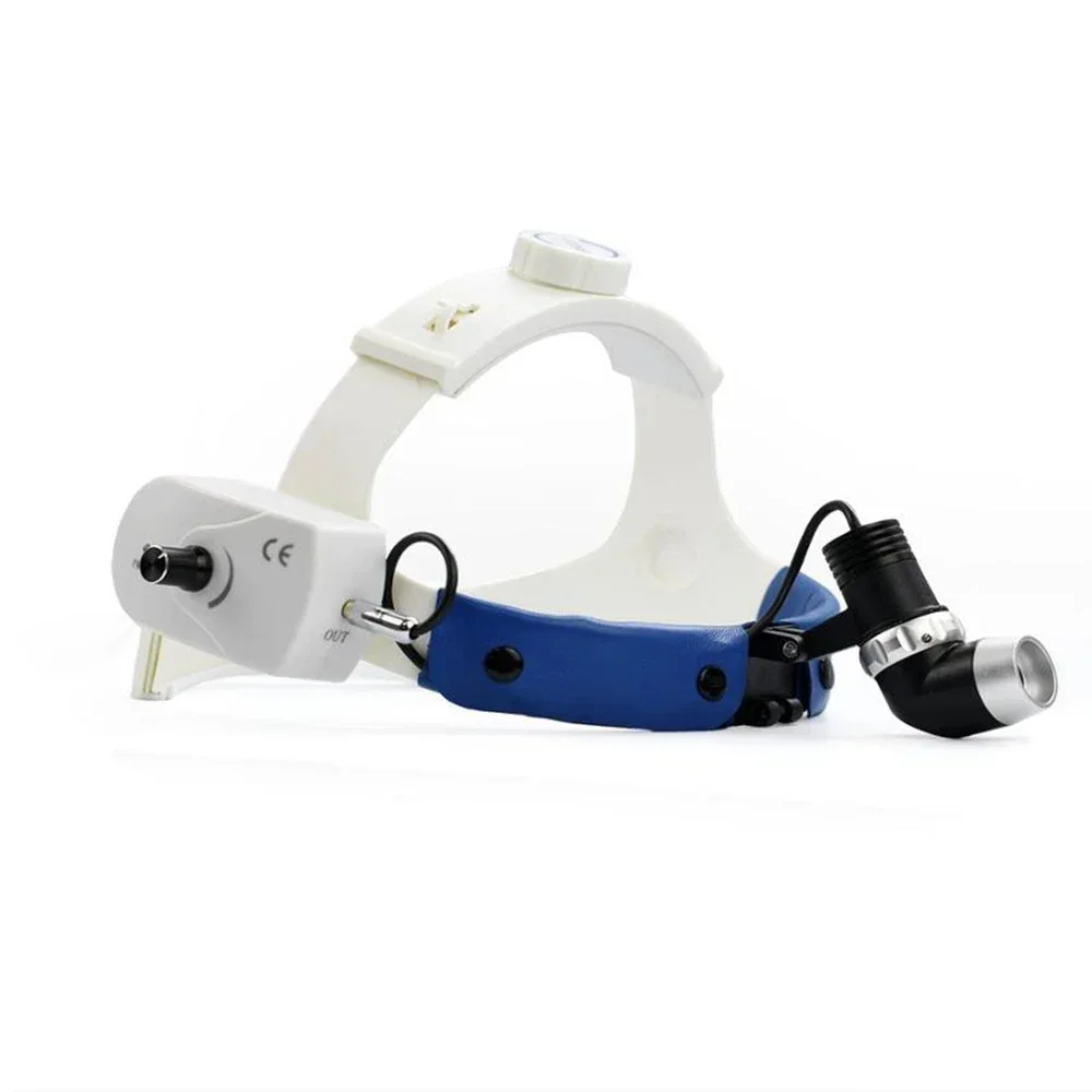 

2022 New Portable Rechargeable Dental Headlamp LED Headlight with Loupe Adjustable