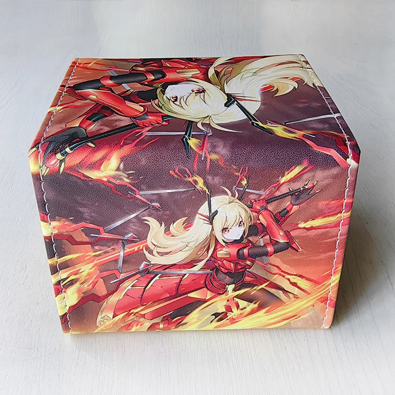 Yugioh Sky Striker Ace-Kagari Deck Box Yu-Gi-Oh! TCG OCG PTCG Trading Cards  Pu Leather Storage Box 100+ - AliExpress 26