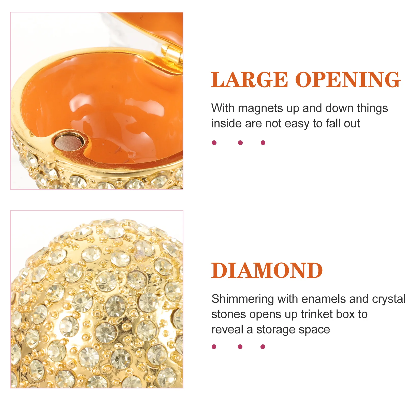 

Коробка на память, брелок, держатель для ювелирных изделий, винтажный стиль, декор с кристаллами, коробка для колец для домашнего украшения стола, подарок для нее