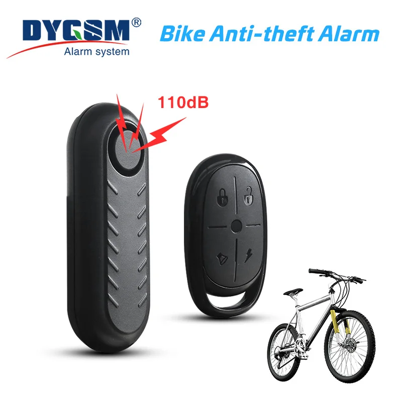 DYGSM Bike Alarm Waterproof Vibration Motorcycle Bicycle/Door Burglar Alarm Ebike Anti Theft 113dB Loud Adjustable Sensitivity