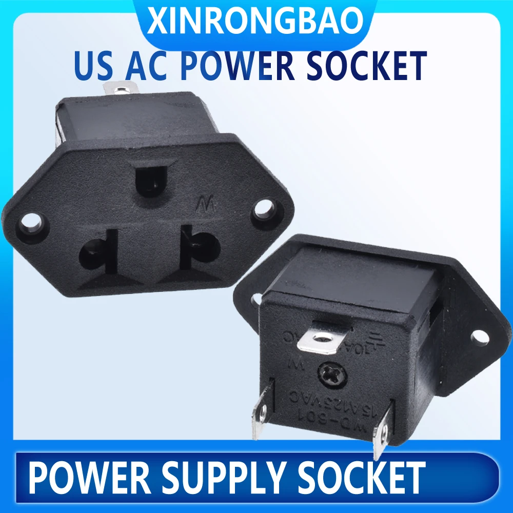 AC power outlet American standard electrical outlet European standard card socket three-hole socket Brazil  Thailand Taiwan seat