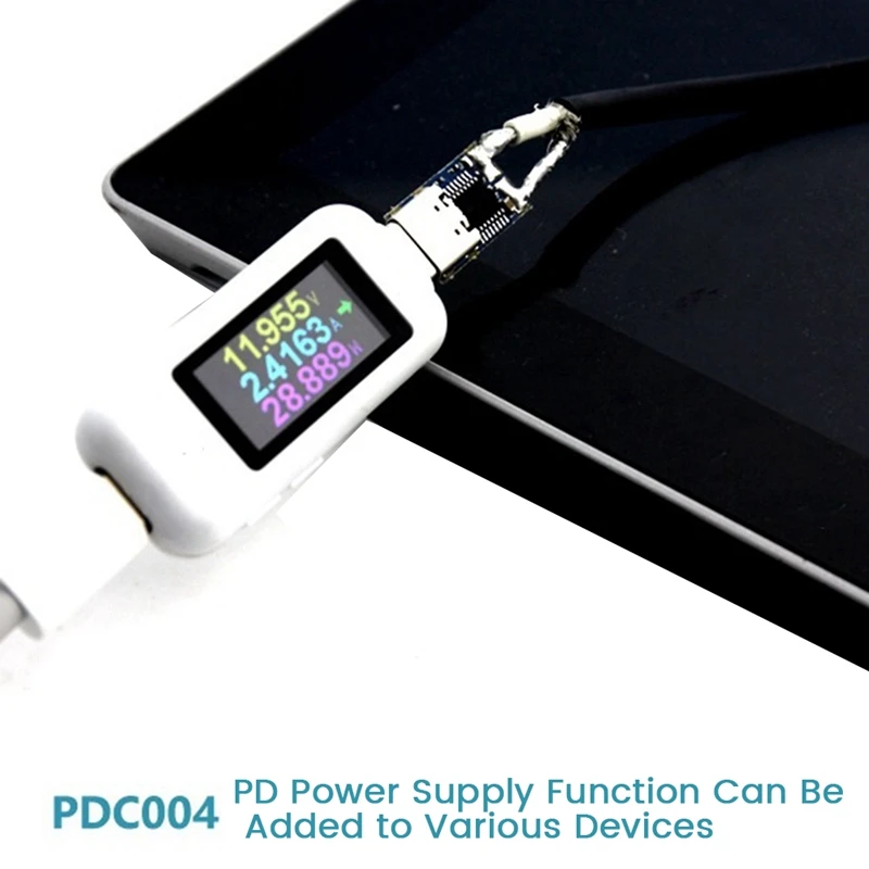 PDC004-PD Decoy Module PD23.0 To DC DC Trigger Extension Cable QC4 Charger Type-C PD Decoy