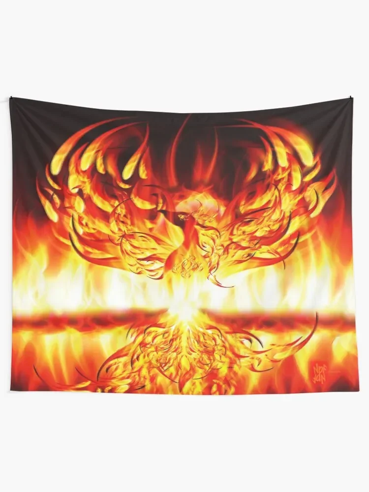 PHOENIX RISING Tapestry Decorative Wall Murals Aesthetics For Room Tapestry