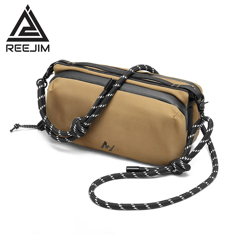 

Trendy brand mobile phone pouch men's messenger bag mail carrier tofu bag casual outdoor water bottle shoulder bag