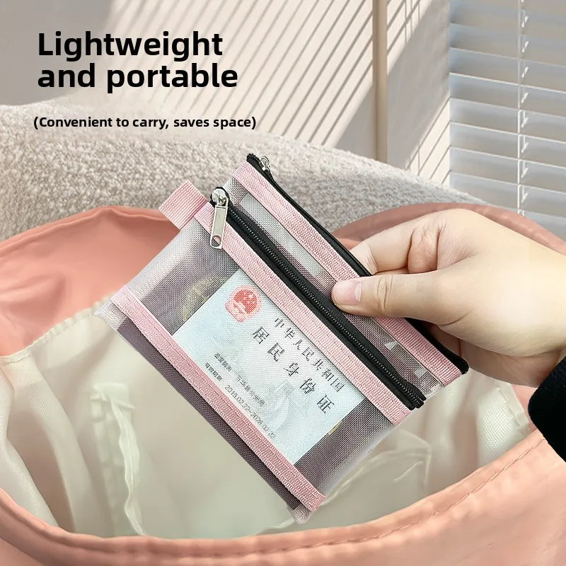 حقيبة تخزين وثائق السفر، محفظة محمولة للجوازات والتذاكر والعملات، حامل بطاقات متكامل، غطاء حماية للوثائق