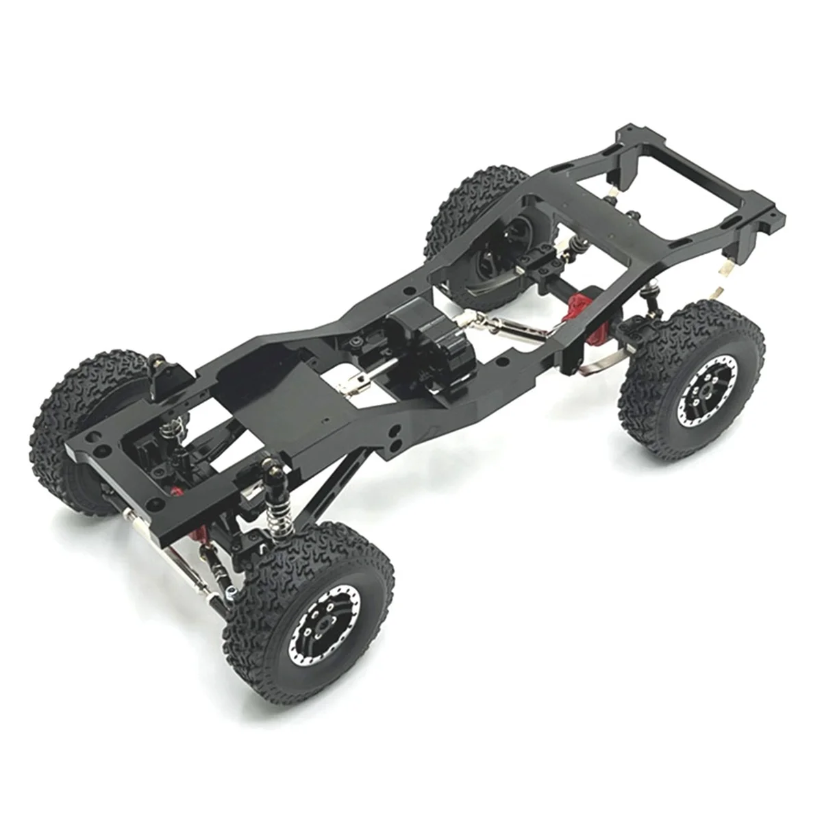 

For MN 1/12 MN82 LC79 RC Car Spare Parts Metal Upgrade Carframe Modification Chassis Frame Kit Black