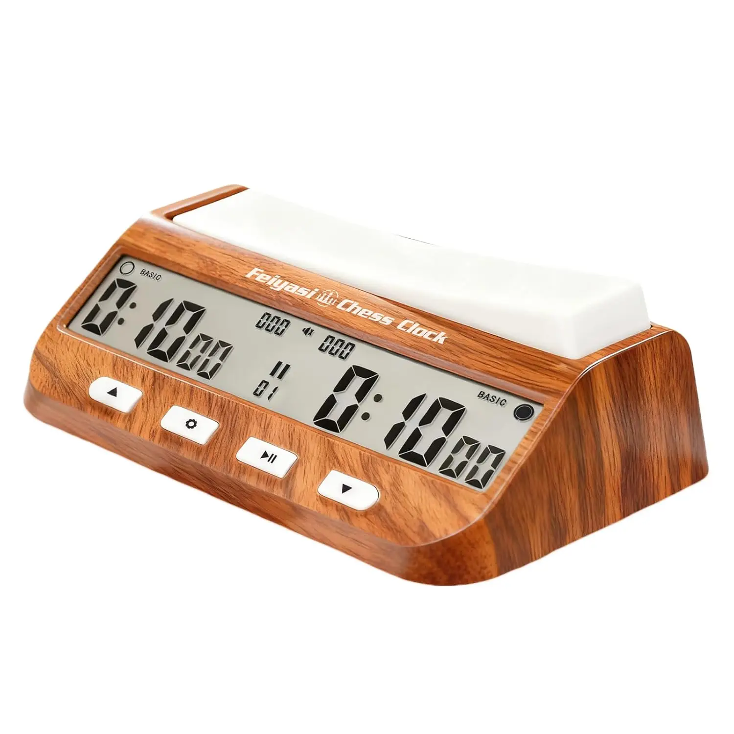 Ajedrez Electrónicos 17 Reloj de Ajedrez, Temporizador de Ajedrez, Reloj de Ajedrez Digital Electrónico Portátil con Pantalla Grande, Adecuado para Temporizadores en Ajedrez, Go, Damas, Juegos de Mesa