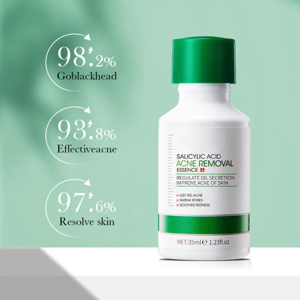 BIOAQUA Acido Salicilico Rimozione Dell'acne Siero Viso Idratante Riparatore Anti Acne Rimozione Anti-età Essenza Del Viso Cura Della Pelle