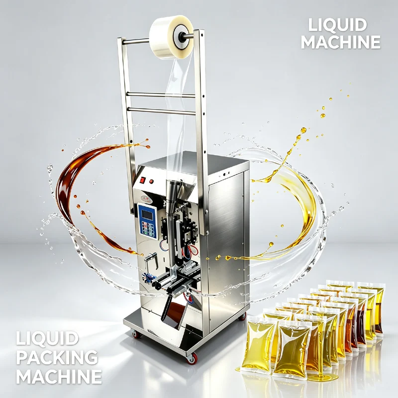 Liquid Packing Machine For Alcohol Brown Sugar Water Pure Quantitative Filling Machine Sealing Packing Machine