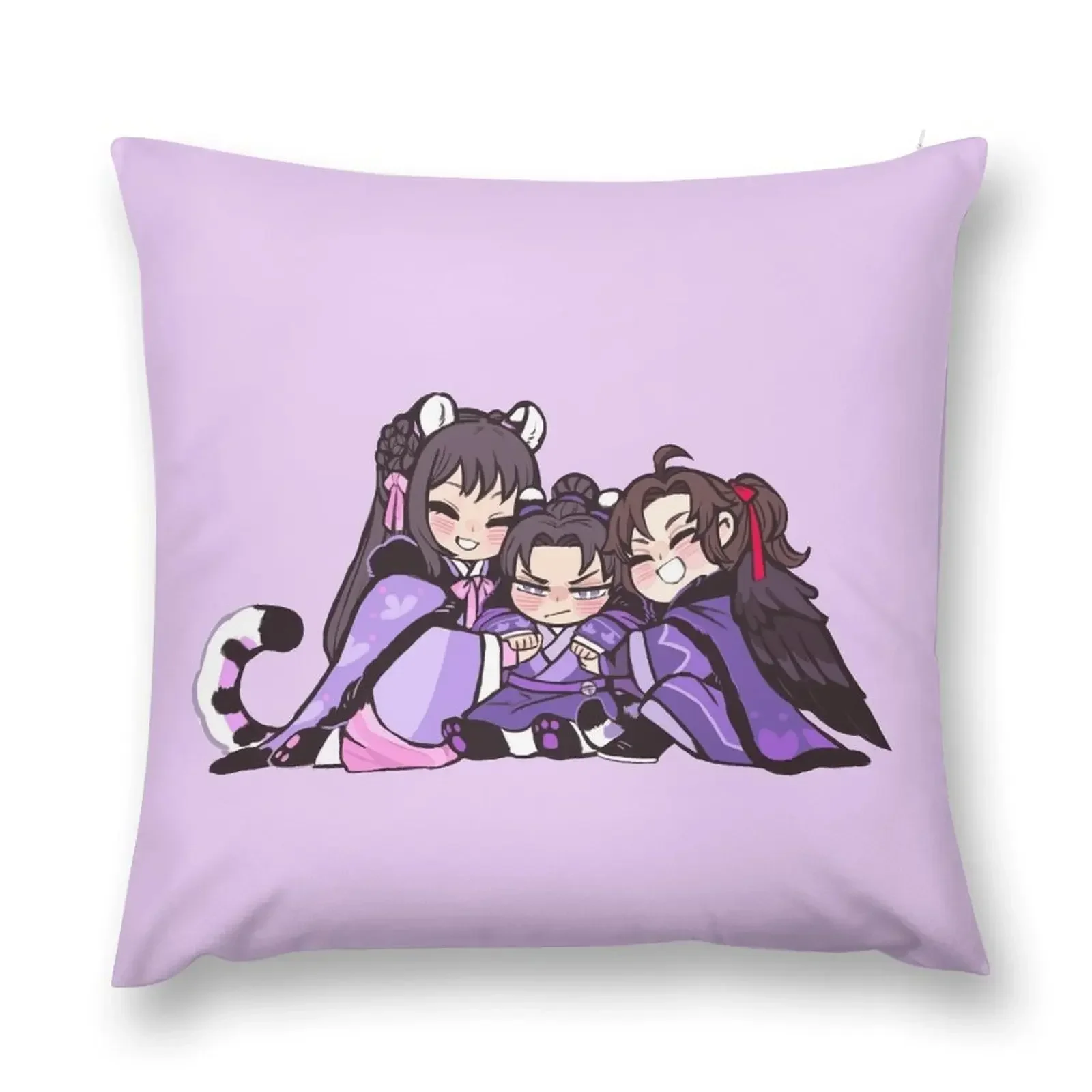 The Yunmeng Jiang siblings! Throw Pillow Pillowcase Cushion pillowcases for sofa cushions pillow