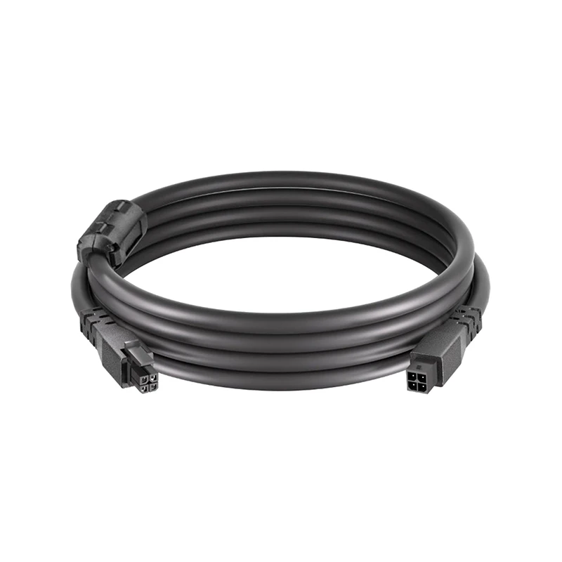 Cabo de extensão avançado A1/A1 Mini AMS 1M 2M para impressoras 3D Bambu com anel magnético de 4 pinos