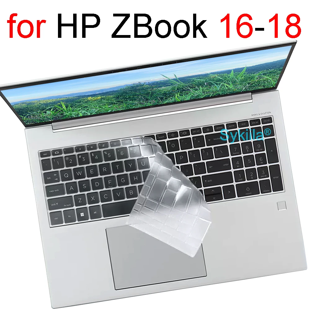 Keyboard Cover for HP ZBook Fury G1i 16 8 Power G11 G10 G9 Firefly G8 G7 Studio G6 G5 18 Clear Silicone Protector Skin Case 2026