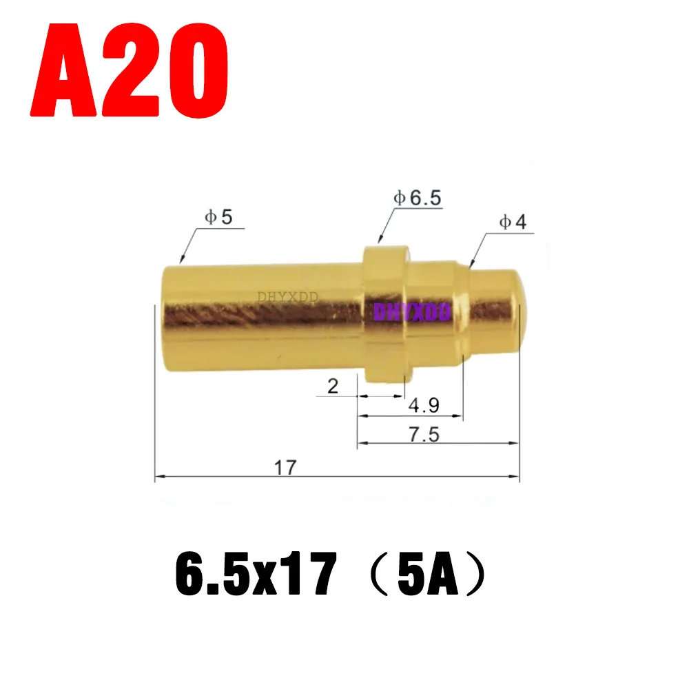 1Pcs High Current Probe Pogopin Contact 2A 1A Pogo Pin Connector Low Voltage 1 Amp 1.5Amp 2Amp POGO PIN Header Charge