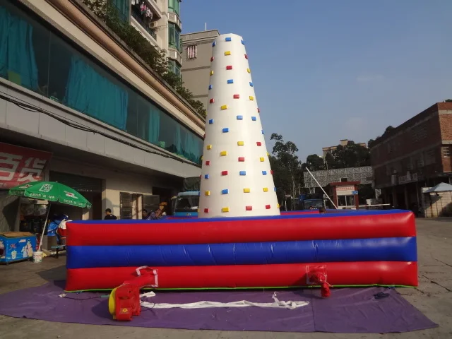 Camouflage Inflatable Climbing Mountain Inflatable Rock Climbing Wall for Sale