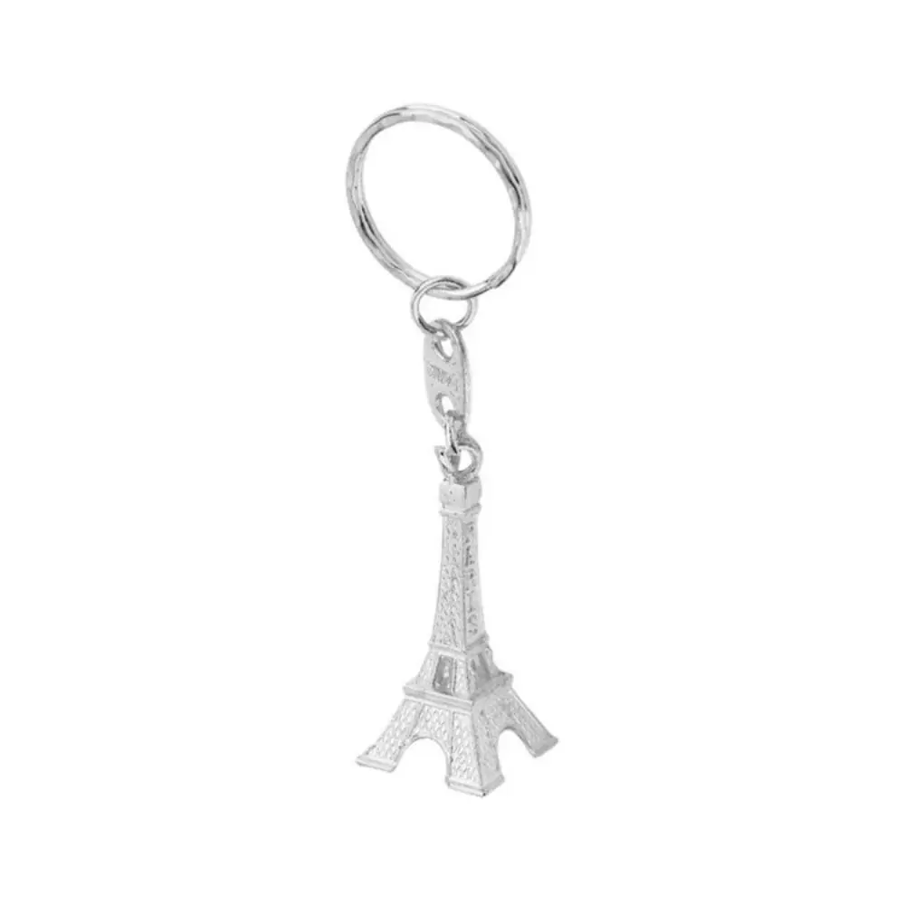 Creative Vintage France Tower Keychain Alloy Fashion Eiffel Tower Bag Pendant Trending Decoration Paris Keyring Car Key Pendant