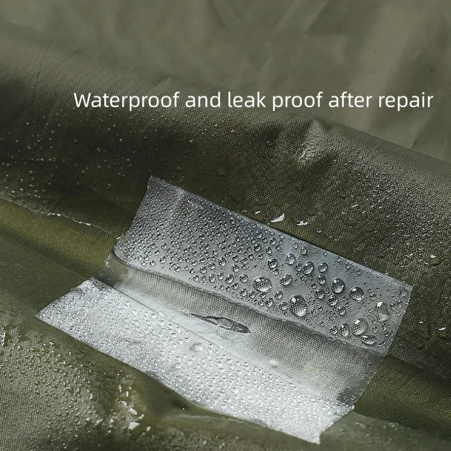 Tent Repair Sticker TPU Transparent Patch Raincoat Swimming Circle Repair Tape Inflatable Product Repair Paste Waterproof