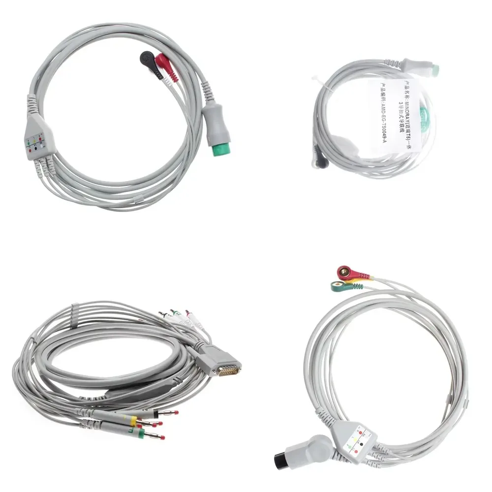 Hot Sale Integrated Wire End 3/6/12 Pin 12 Lead Clip IEC Cable