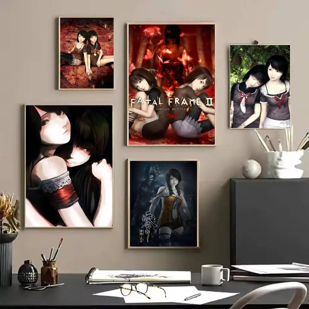 

Thriller Game F-Fatal FrameS II Painting HD Canvas Waterproof Wall Art Picture For Home Office Living Room Bedroom Gift