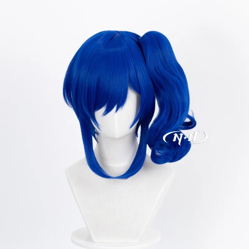 ND Aoi Kiriya Cosplay Wigs Hairpiece Aikatsu Anime Cosplay Hair Wig for Comic Con Coser Women Costume Theme Party Heat Resistant