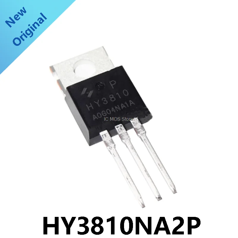 10PCS/Lot 100% Real Original New Imported HY3810 HY3810NA2P HY3810P 100V 180A TO220 N Channel MOSFET