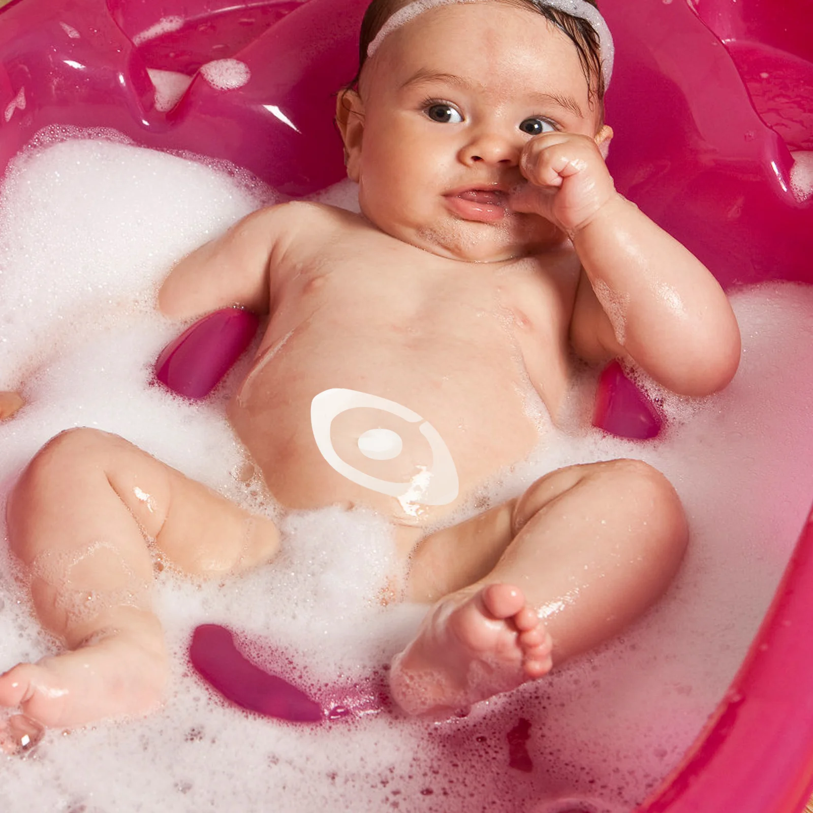 

10pcs Baby Belly Patches Disposable Navel Patch For Newborn Waterproof Swim Protection Oval Adhesive Stickers Infant Swimming