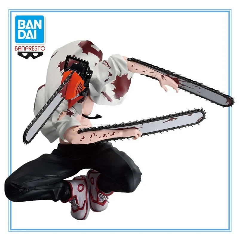 

Original BANDAI BANPRESTO Chainsaw Man Denji VIBRATION STARS-CHAINSAW MAN PVC 11cm Anime Character Model Toys Gifts