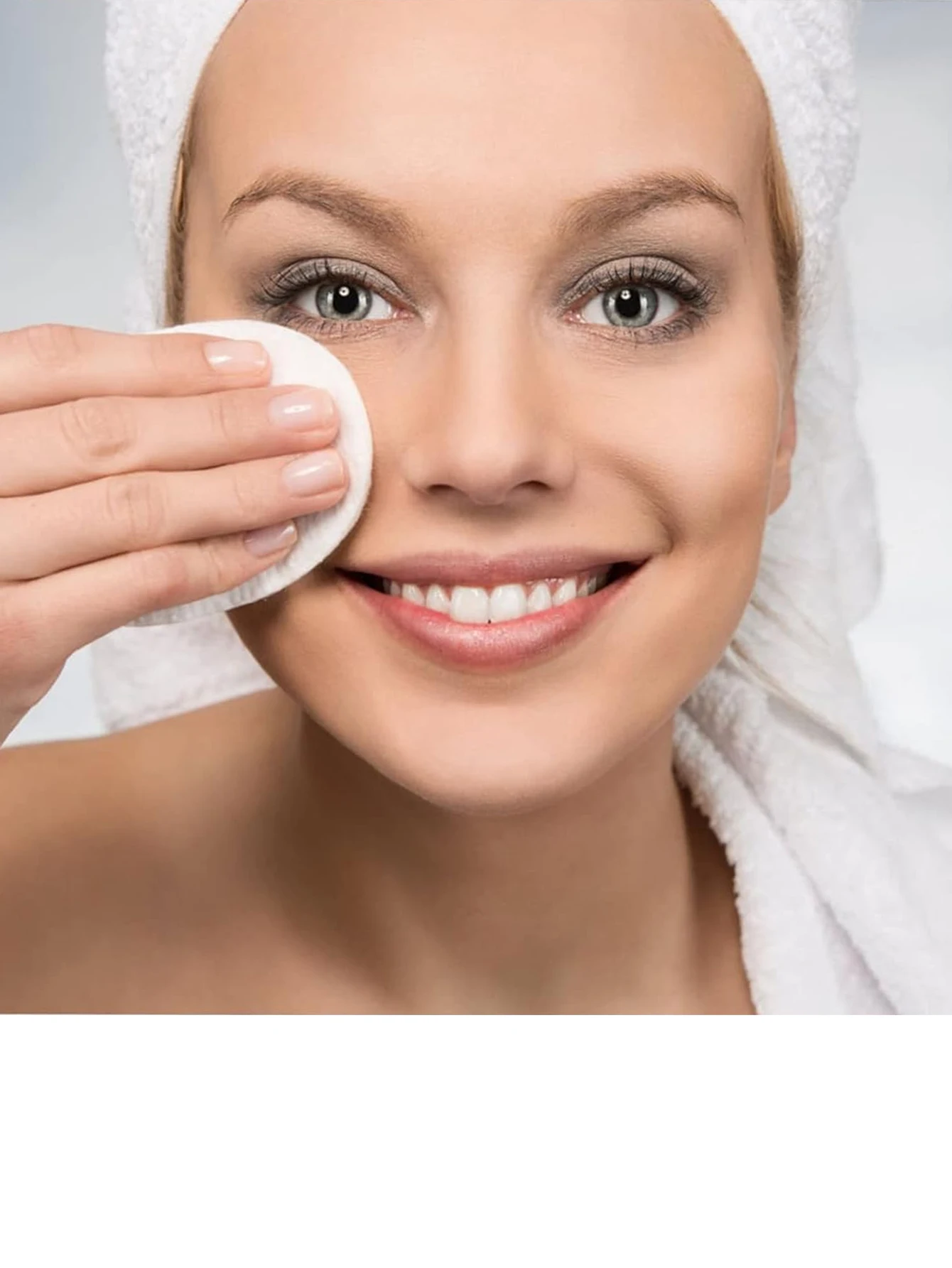 使い捨て円形化粧パッド,フェイシャルクレンザー,トラベルポータブルキット,10個