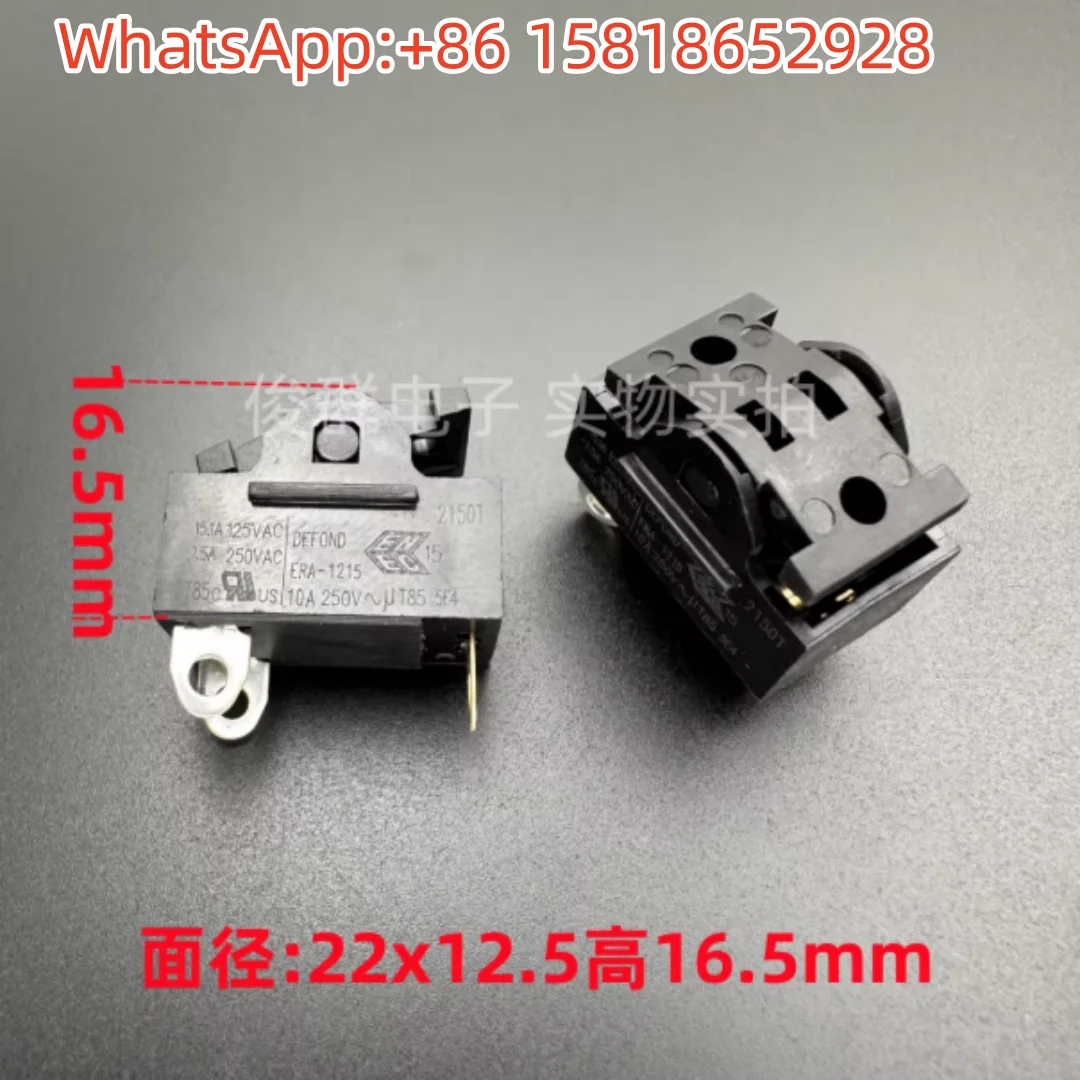 5pcs ERA-1215-P-ABS31-01R DEFOND Ship Switch Rocker 3 Pin 3 Speed Hair Dryer Switch