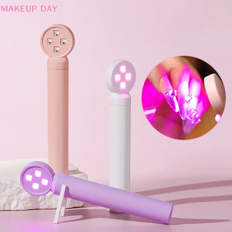 Mini Handheld Nagel trockner Lampe UV LED Nagel licht zum Aushärten aller Gel politur USB wiederauf ladbare schnell trocknende Maniküre Maschine Nagel werkzeug