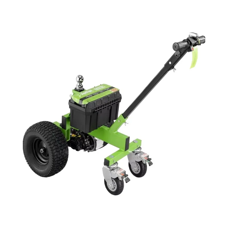 Commercial Heavy Duty Trailer Dolly 24V 800W Electric Mover With Adjustable 2 Ball Hitch For RV And Cargo Trailers