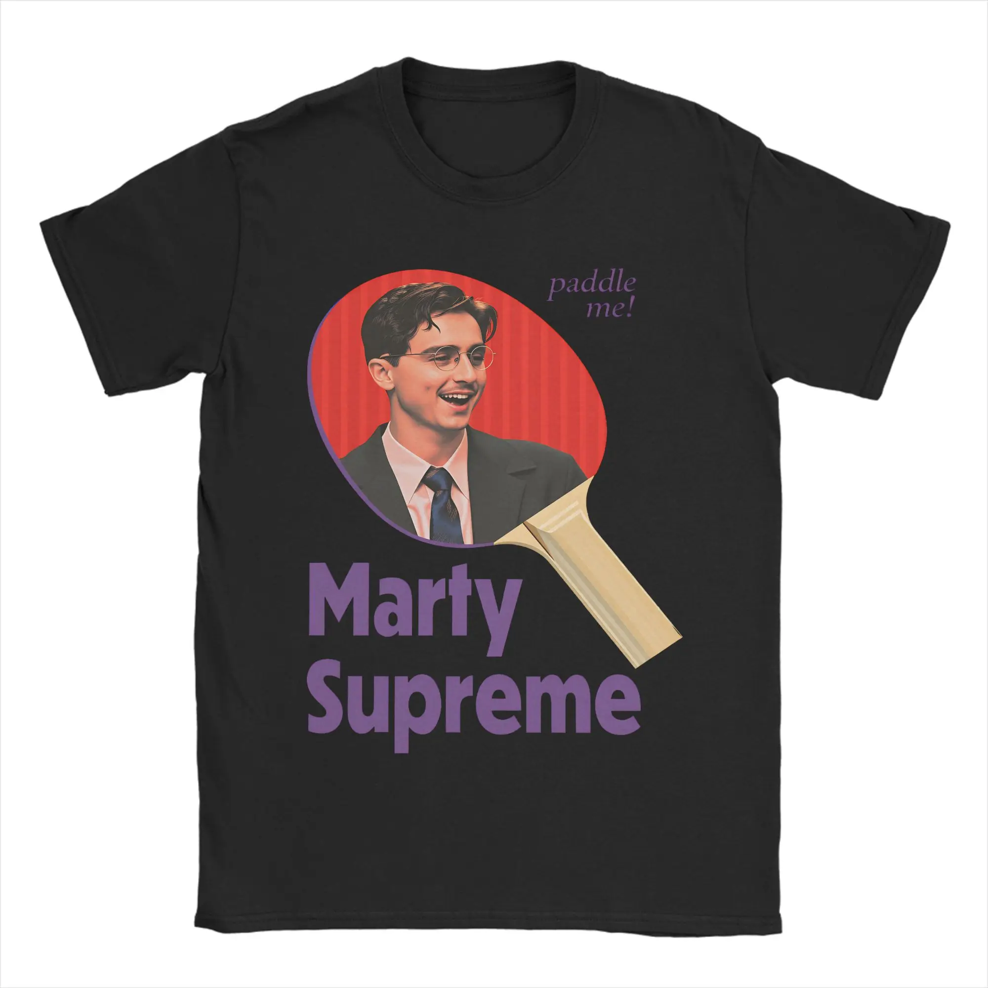 Marty Supreme Timothee Chalamet  T-Shirt Summer  Cotton T Shirts For Mens Novelty Casual Tee Shirt Short Sleeve Y2K Casual Tops
