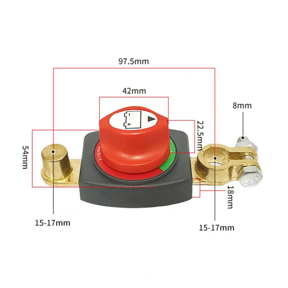 Circuit Breaker Battery Automatic Transmission Battery 12v 275a Waterproof Battery Switch Circuit Breaker On/off for Car