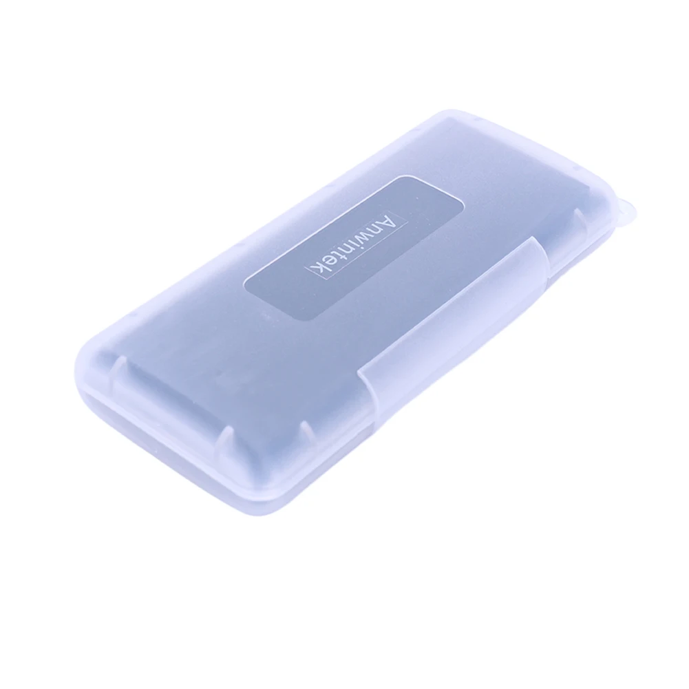 6-in-1 transparente Mini-SD-Speicherkarten-Schutzhülle aus EVA-Schaum, antistatische Speicherkarten-Schutzbox, stoßfest, für 6 SD-Karten