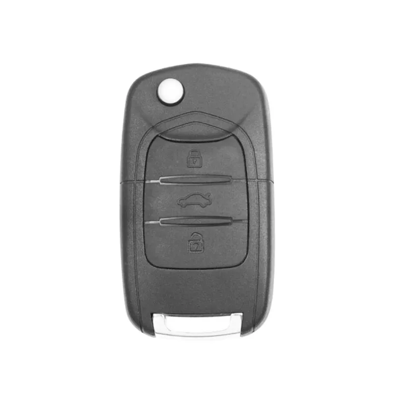 keychannel 3 Button Car Key Remote ID47 433MHz Flip Remote Control Wireless Remote for BAOJUN 730 560 310 Replacement Remote