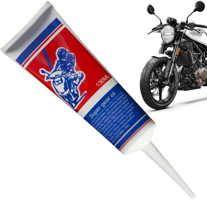 Aceite de transmisión de motocicleta, lubricante de transmisión de 130ml, grasa automotriz, lubricante multiusos para engranaje impulsor de caja de cambios mecánica