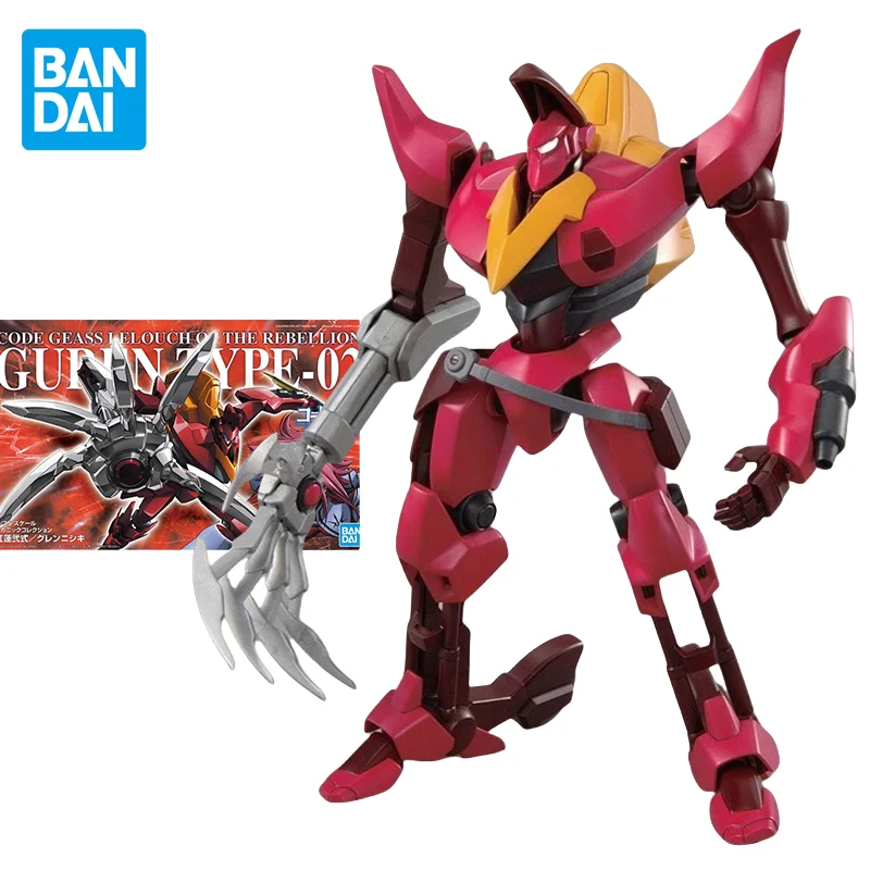 

Bandai Original Anime 1/35 GUREN TYPE-02 Action Figure Assembly Model Toys Collectible Model Ornaments Gifts for Children