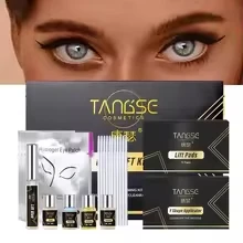 Semipermanente Augenbrauenmaske, Wimpernverstärkungsset, Wimpernfärbemaske, Ernährungsmaske, Ernährungsfärbung, langanhaltende Locken