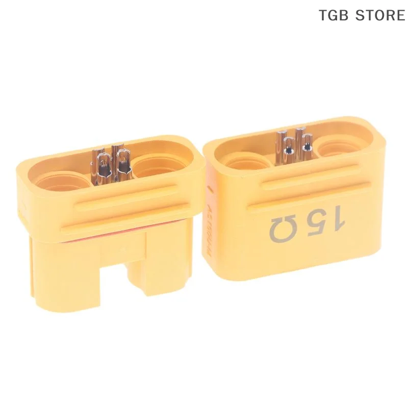 AS150U موصل البطارية التوصيل ث/دبابيس الإشارة-ذكر/أنثى موصل مقاوم للمياه لطائرة نموذجية RC للطائرات بدون طيار الزراعية #5