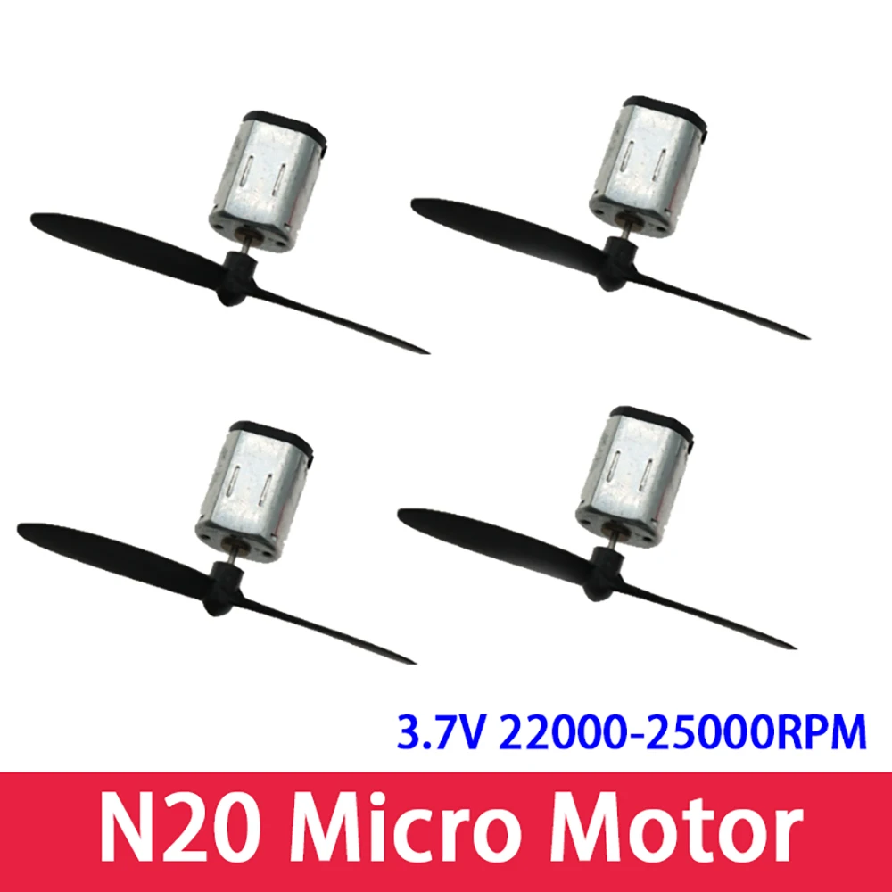 N20 High-Speed Electric Locomotive Model Aircraft Parts Remote Control Aircraft Four Axis Propeller Fixed Wing Motor 22000 RPM