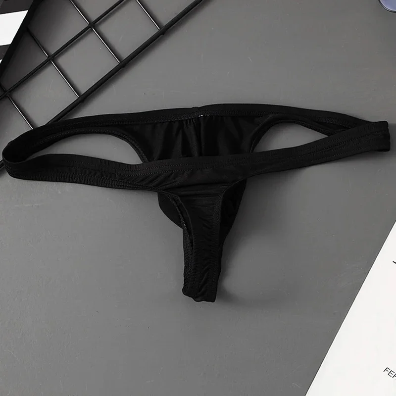 Classic Thongs Ice Silk Seamless Night Out Polyamide Spandex Blend Seamless Design Various Colors Available Brand New Condition