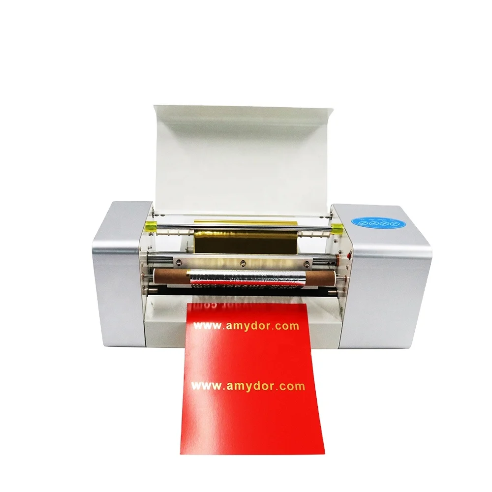 

360A Personalized Small Printing Machine Hot Stamping Foil Machine Digital Ribbon FoilHome Use Industries